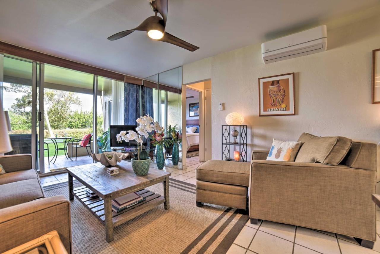 Ocean-View Kihei Condo With Lanai Steps To Beach! Kültér fotó