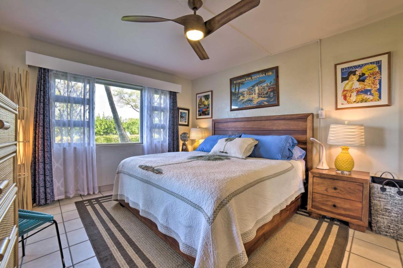 Ocean-View Kihei Condo With Lanai Steps To Beach! Kültér fotó