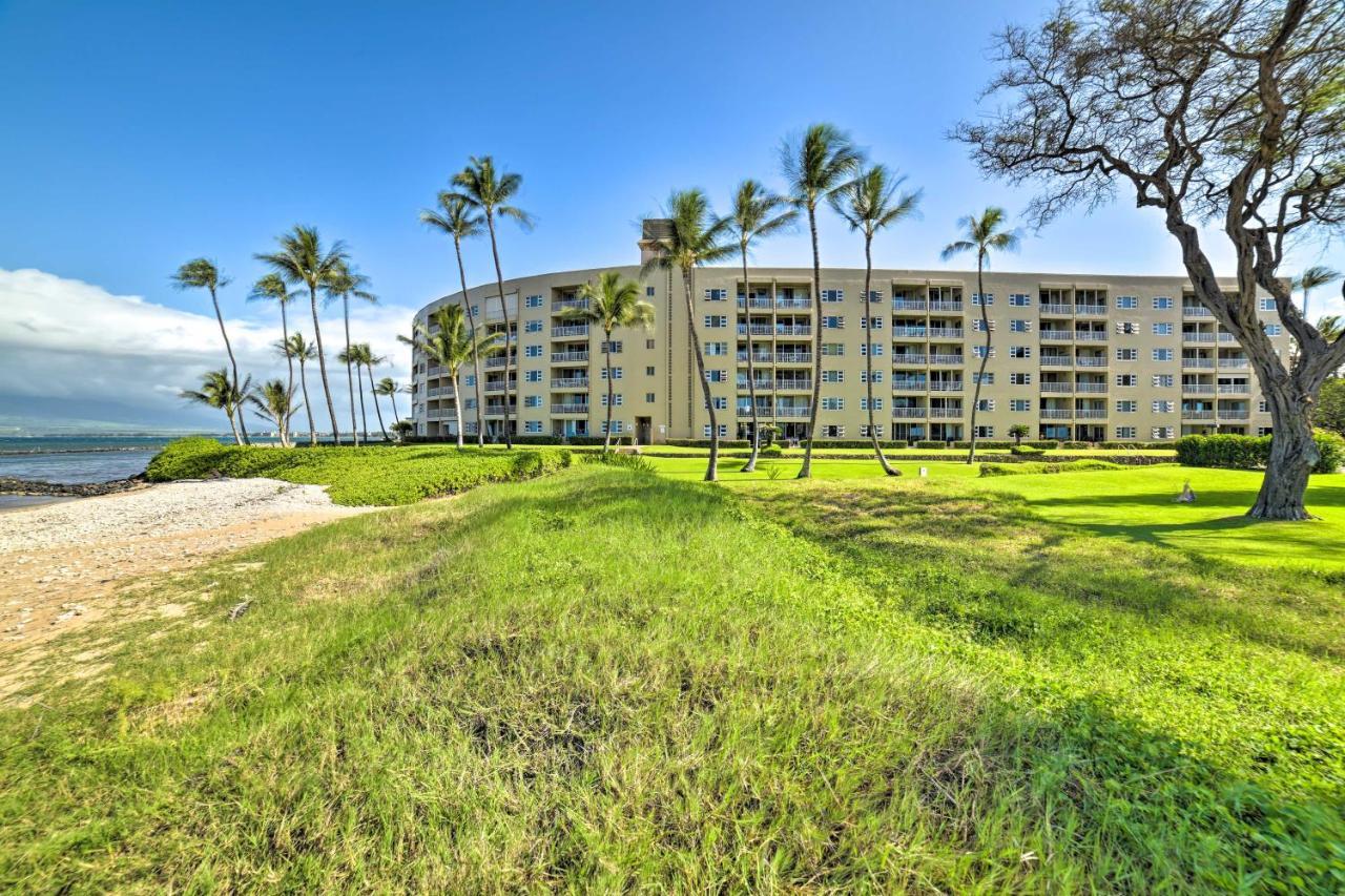 Ocean-View Kihei Condo With Lanai Steps To Beach! Kültér fotó